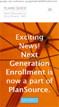 Mobile Screenshot of nextgenerationenrollment.com